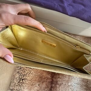 Gold Clutch Bag